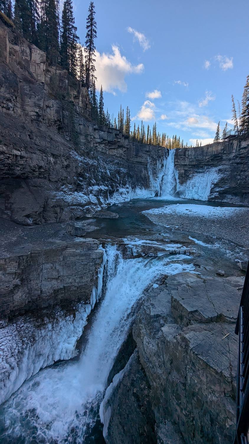 Crescent Falls in Alberta