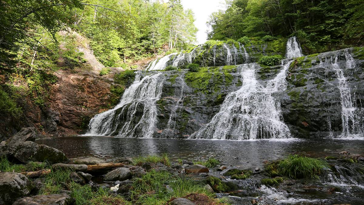 Egypt Falls / MacFarlane Falls in Nova Scotia