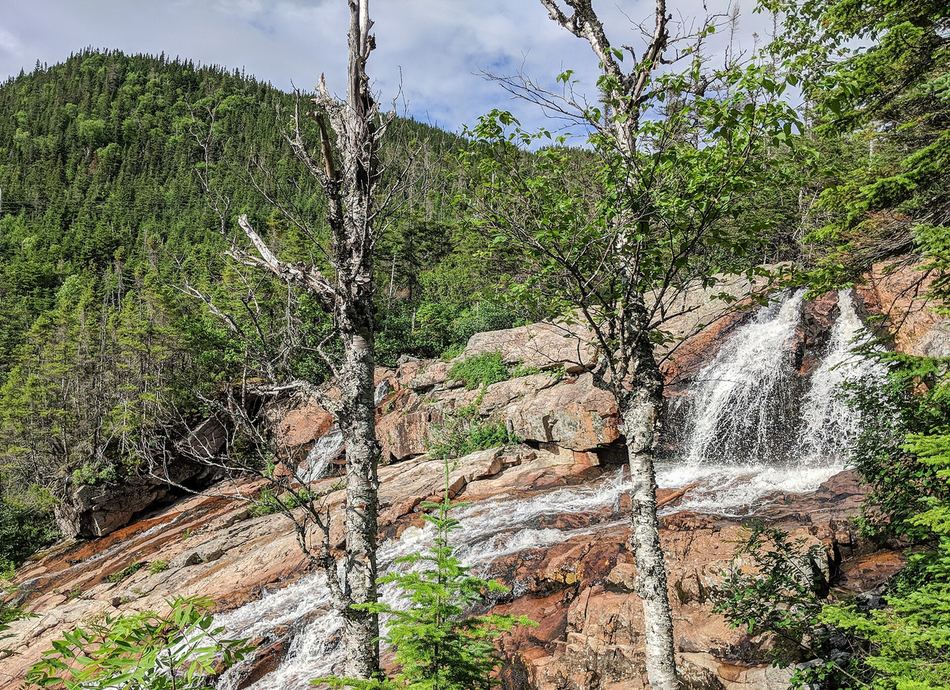 Southeast Brook Falls in Newfoundland and Labrador